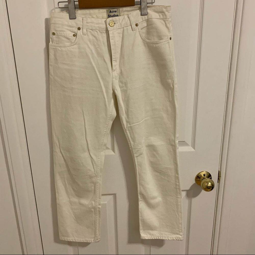 Acne Studios Pop White Denim